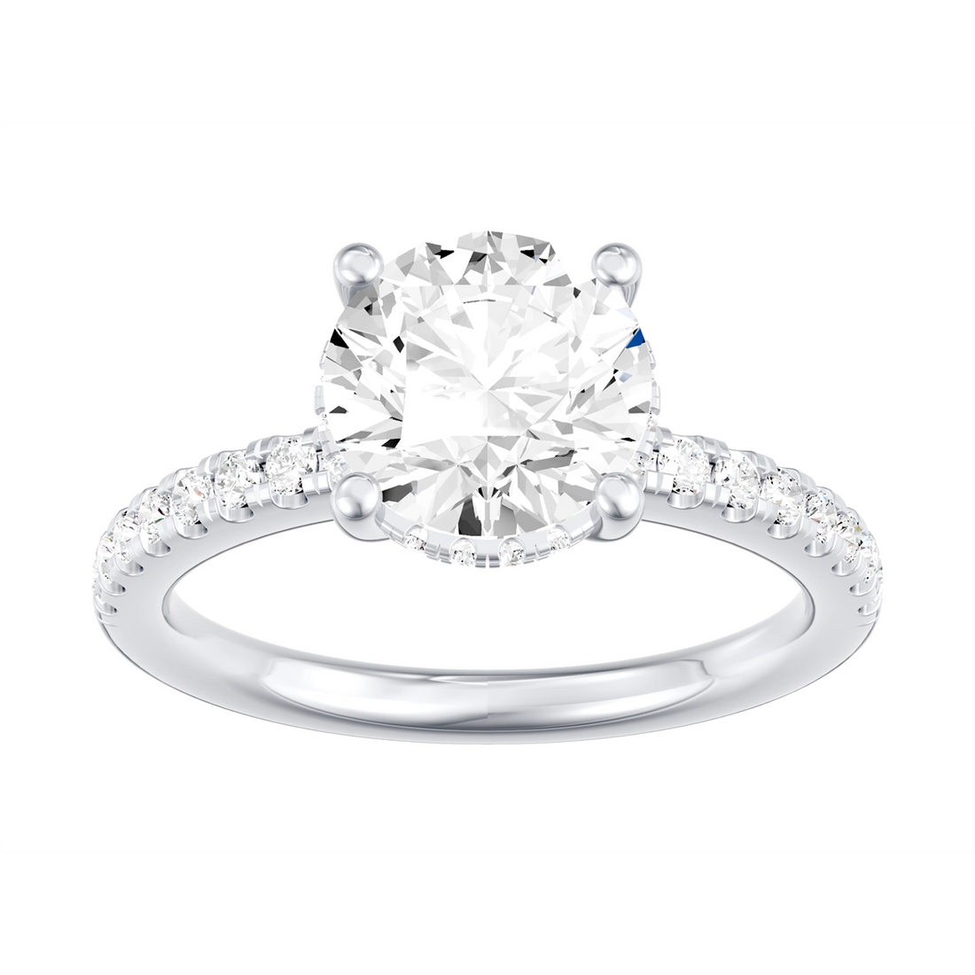 Engagement Collections Engagement Rings in Platinum/Palladium containing Diamond 460608