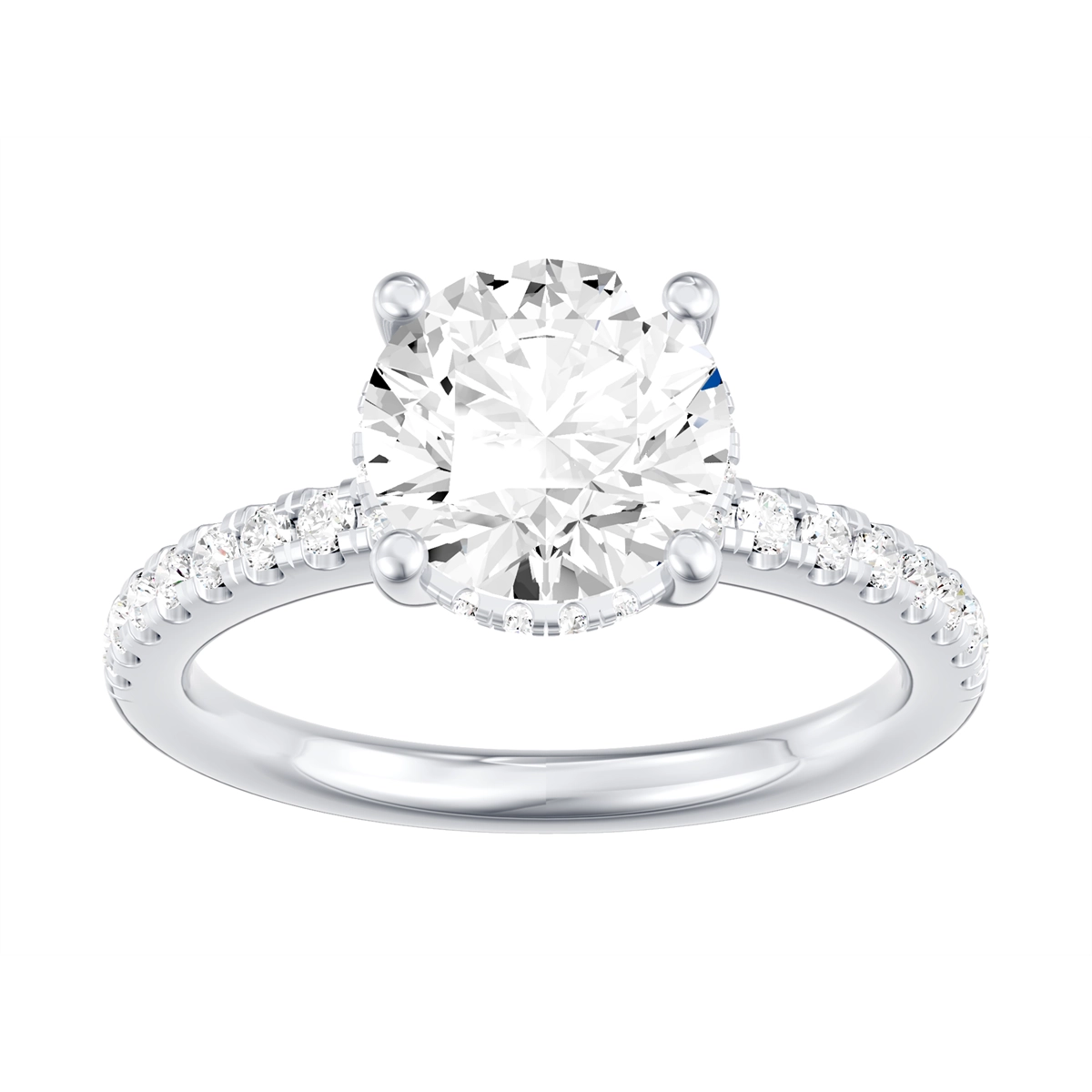 Engagement Collections Engagement Rings in Platinum/Palladium containing Diamond 460608