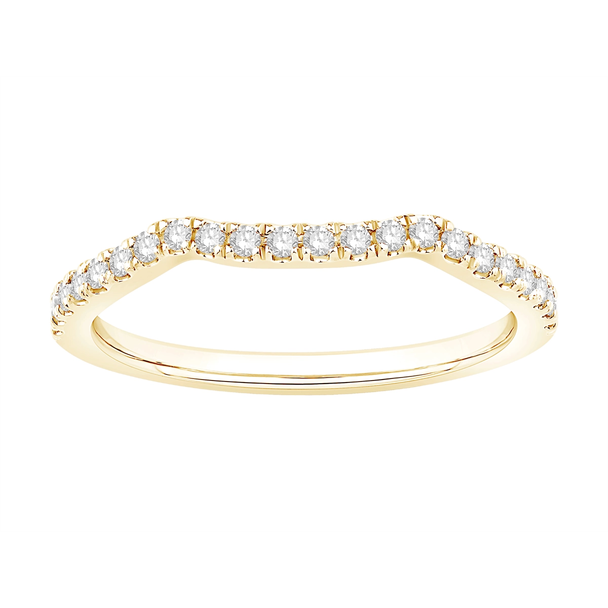 Wedding Bands Rings in Yellow Gold containing Diamond 460609