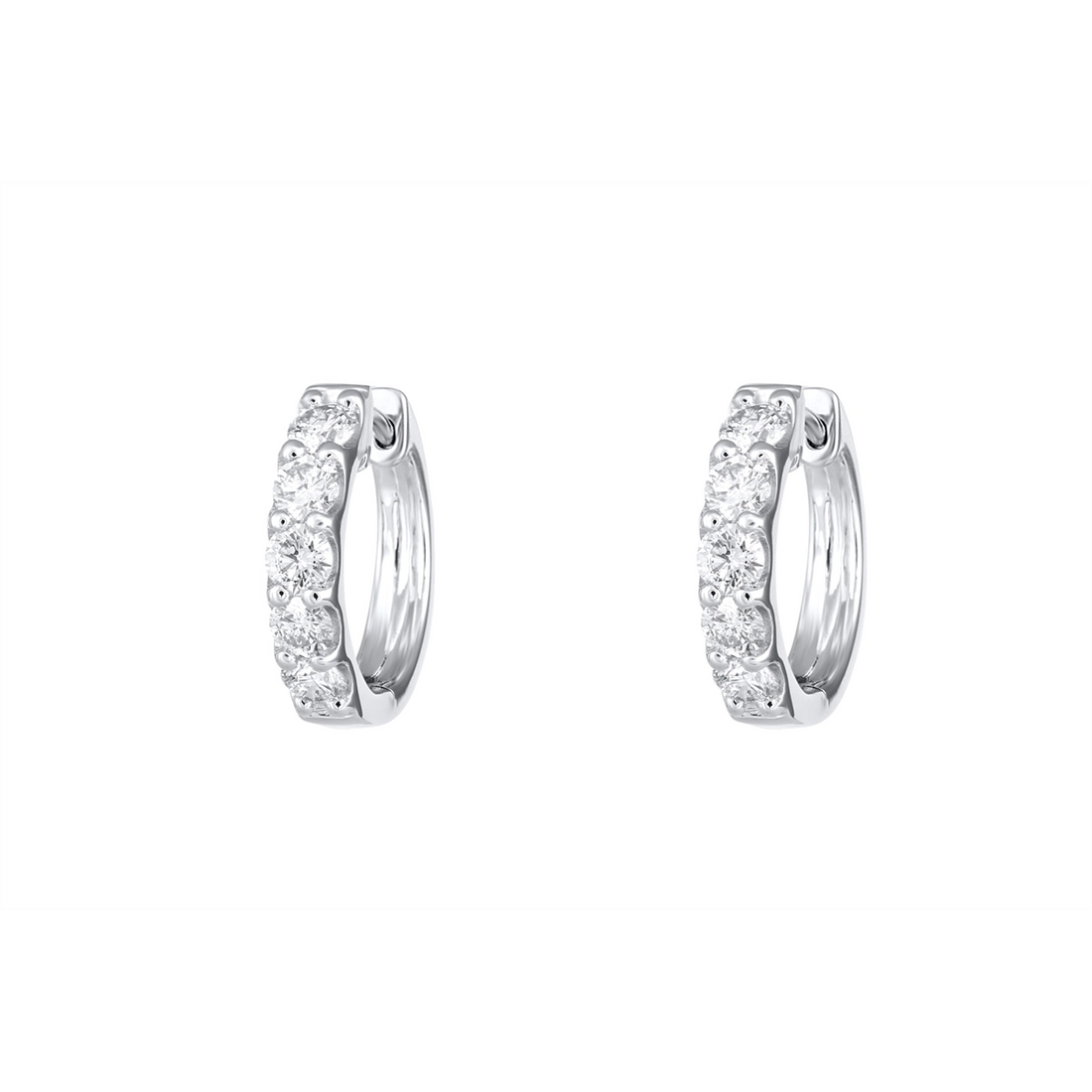 Earrings Earrings in White Gold containing Diamond 460620