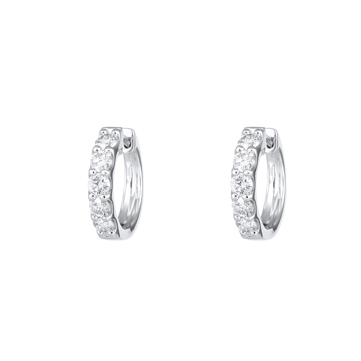 Earrings Earrings in White Gold containing Diamond 460620