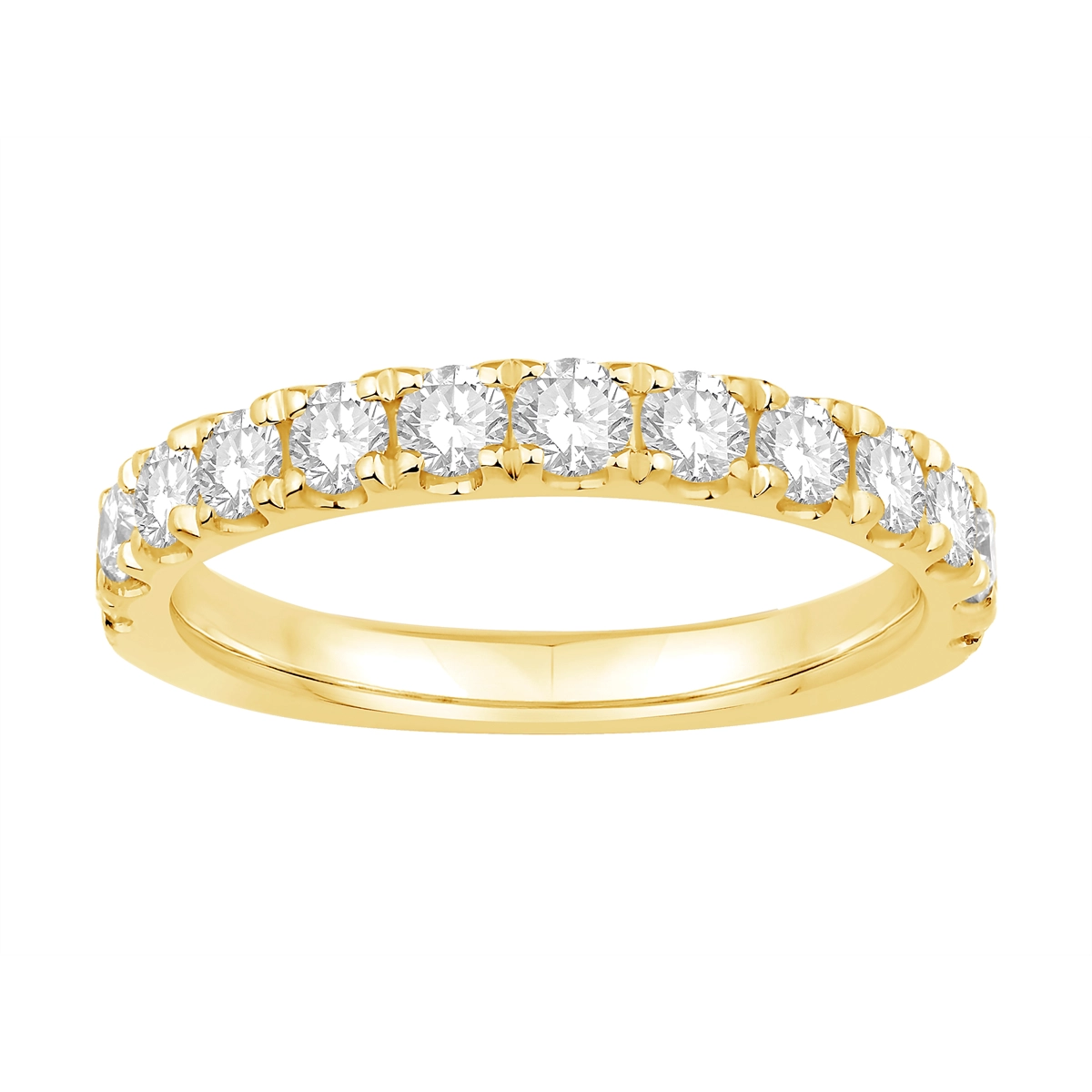 Wedding Bands Wedding Rings in Yellow Gold containing Diamond 460622