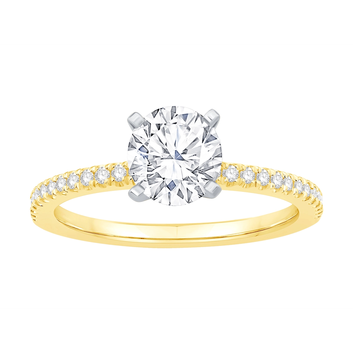 Engagement Collections Engagement Rings in Mixed Metals containing Diamond 460624