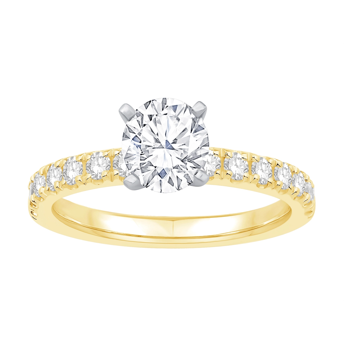 Engagement Collections Engagement Rings in Mixed Metals containing Diamond 460634