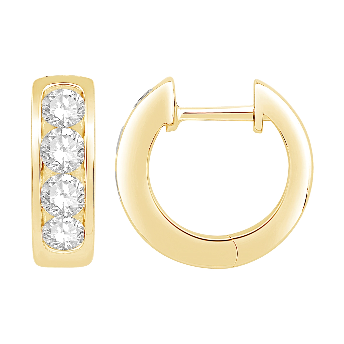 Earrings Earrings in Yellow Gold containing Diamond 460644