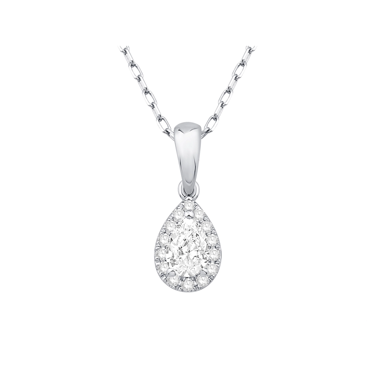 Necklaces Necklaces in White Gold containing Diamond 460648