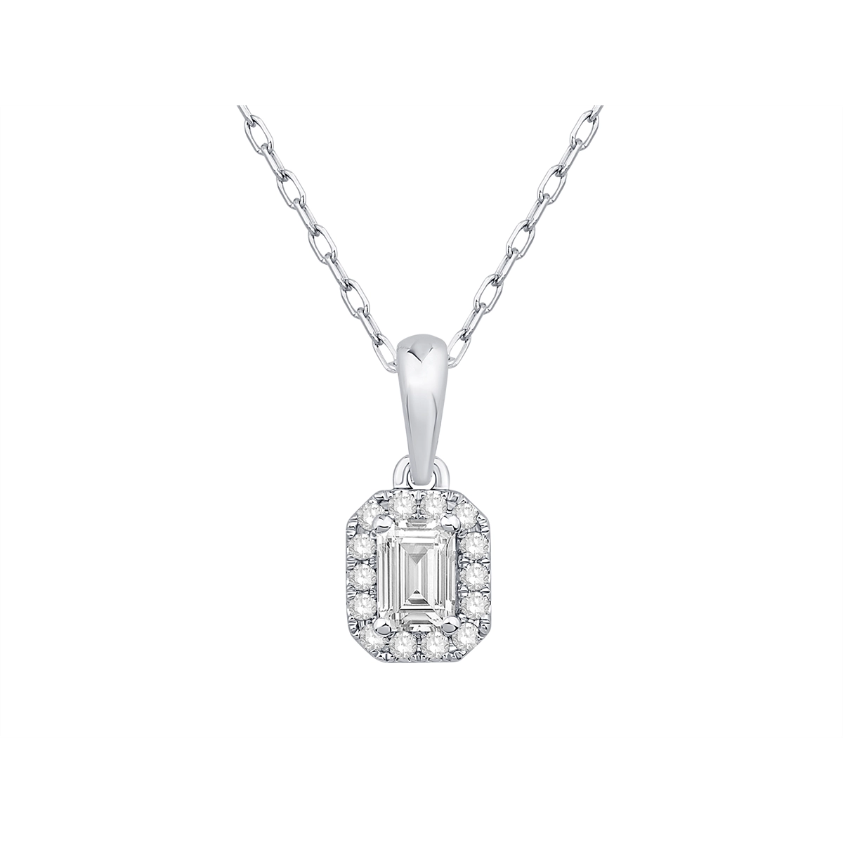 Necklaces Necklaces in White Gold containing Diamond 460650