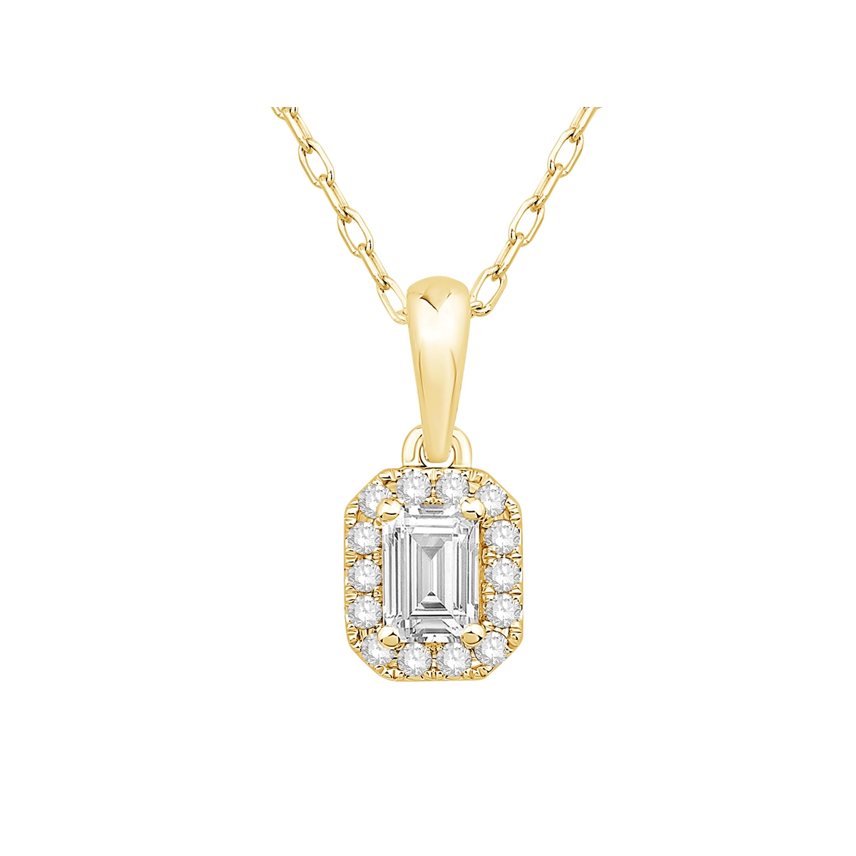 Necklaces Earrings in Yellow Gold containing Diamond 460651