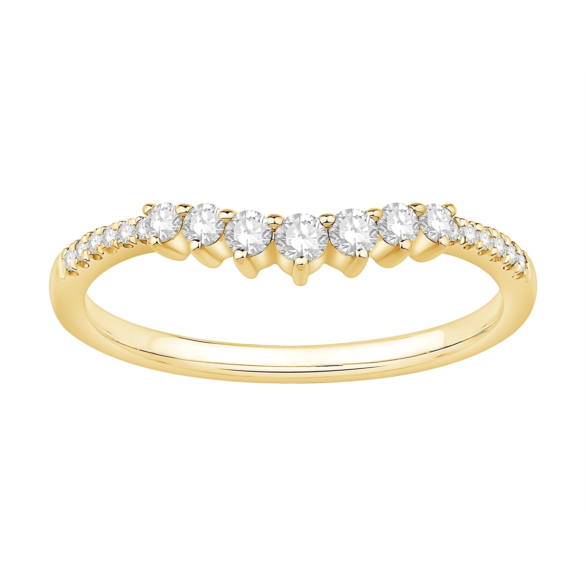 Wedding Bands Wedding Rings in Yellow Gold containing Diamond 460655