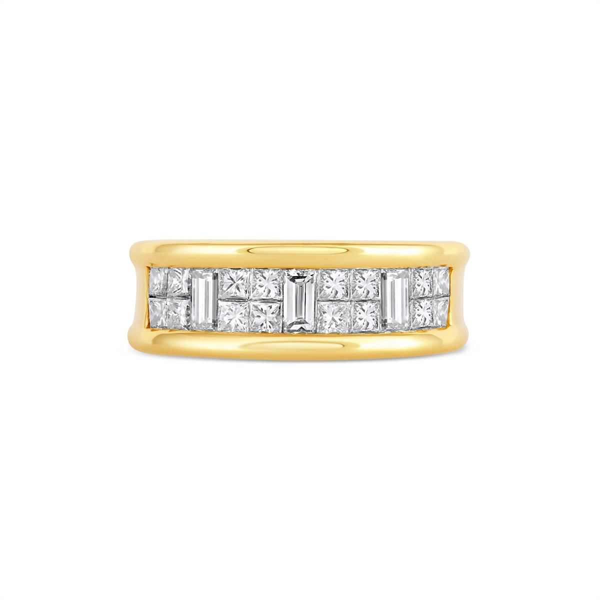 Mens Bands Estate Jewelry in Yellow Gold 460664