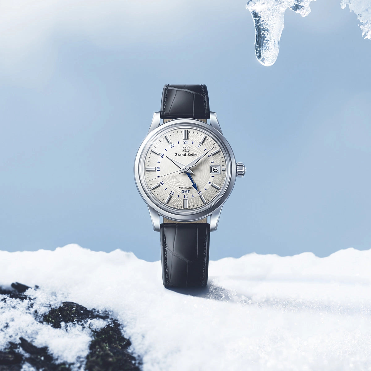 Grand Seiko watch in Alternative Metals SBGM255