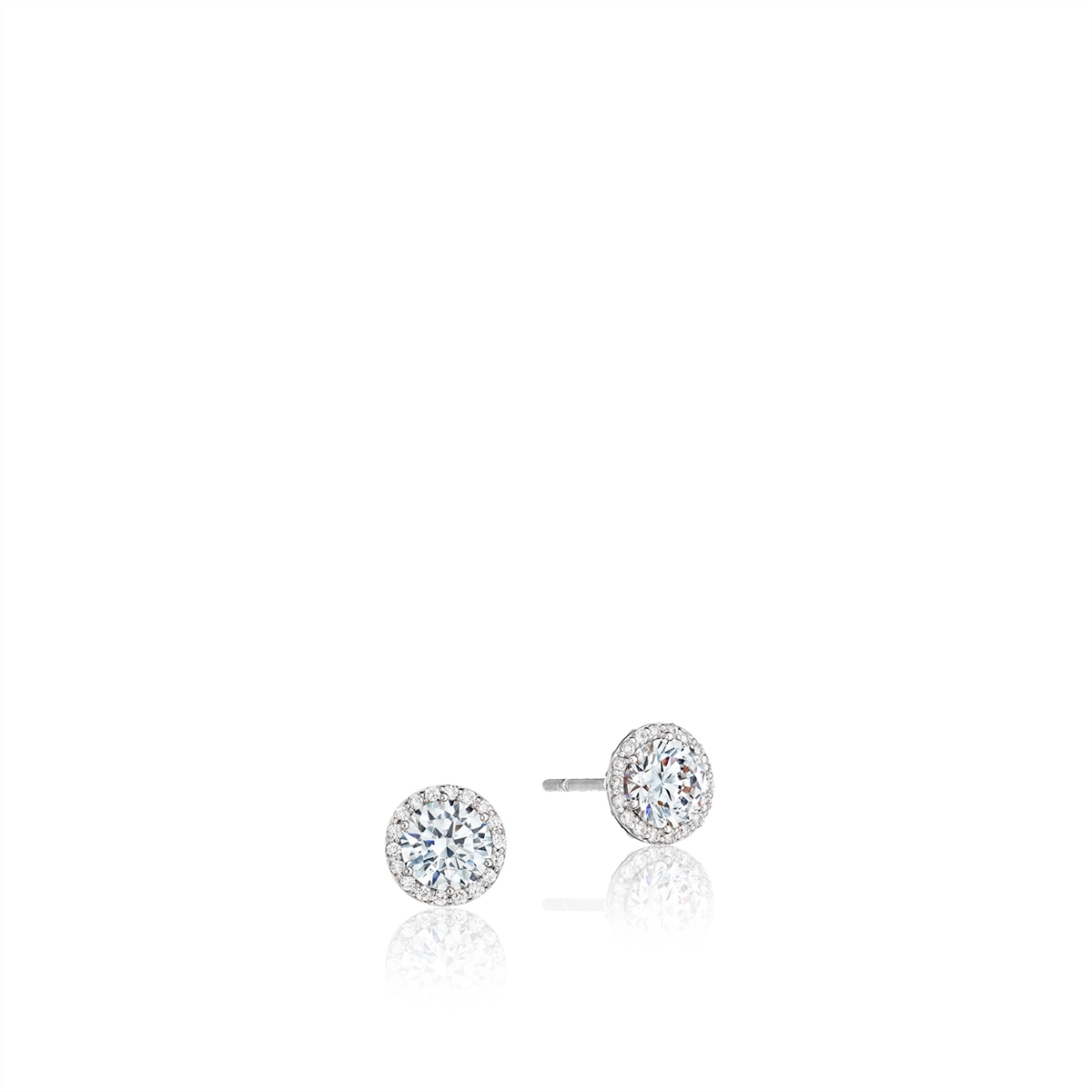 Tacori Earrings in Platinum/Palladium containing Diamond FE 670 7 PLT