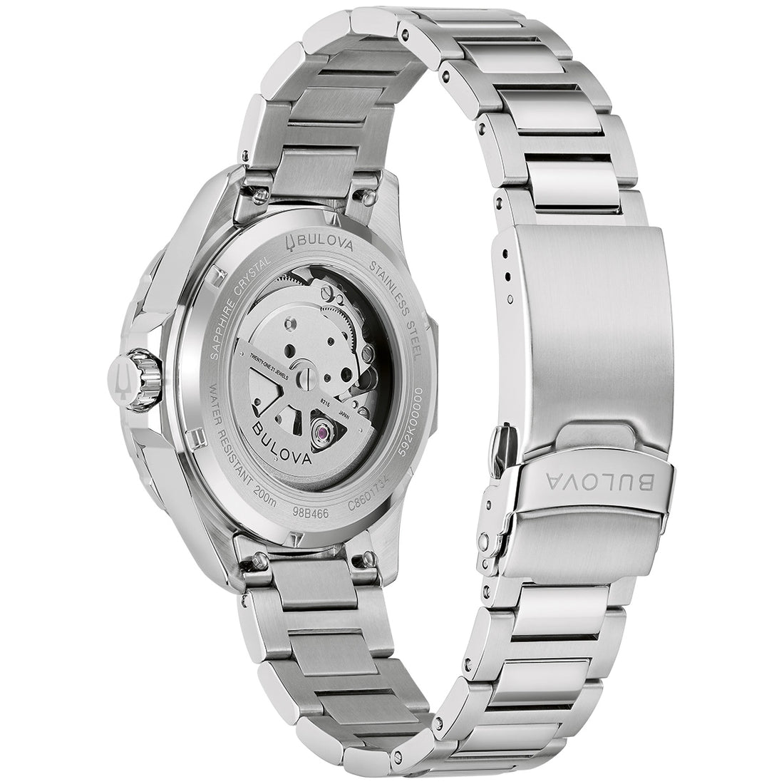 Bulova watch in Alternative Metals 98B466