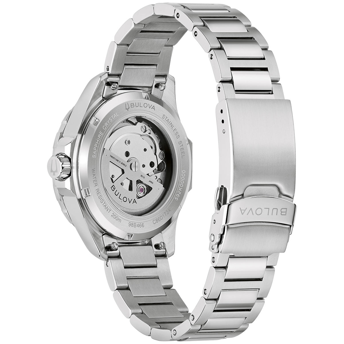 Bulova watch in Alternative Metals 98B466