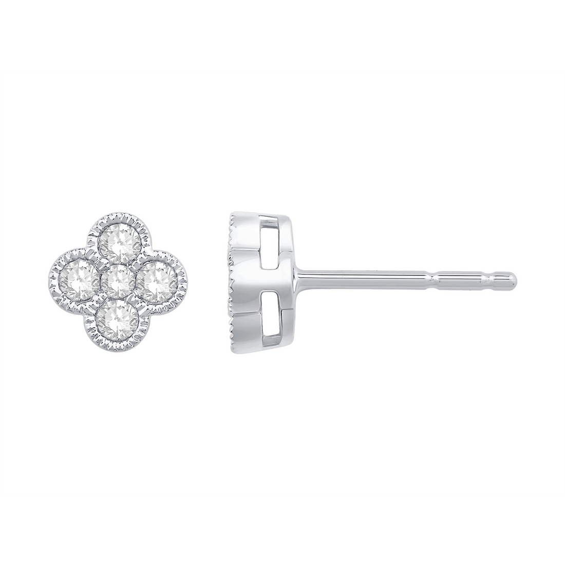 Earrings Earrings in White Gold containing Diamond 460717