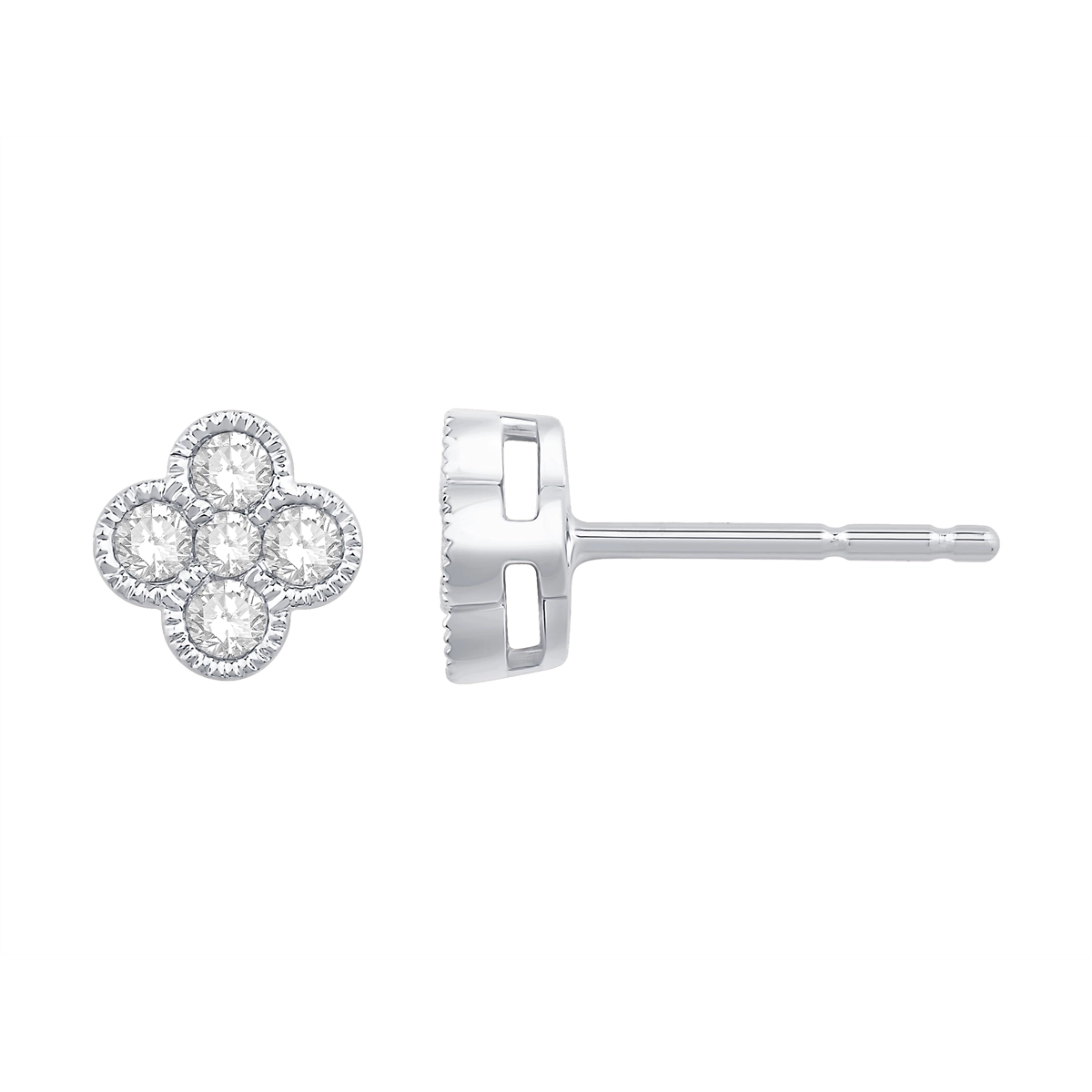 Earrings Earrings in White Gold containing Diamond 460717