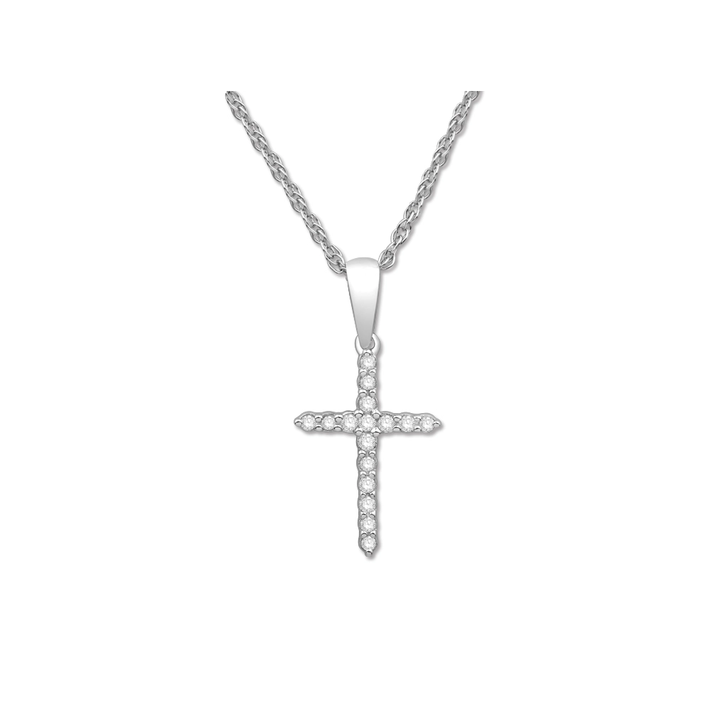 Necklaces Necklaces in White Gold containing Diamond 460719