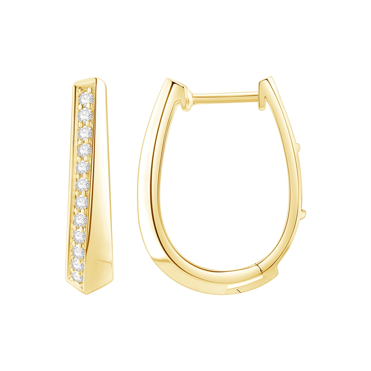 Earrings Earrings in Yellow Gold containing Diamond 460725