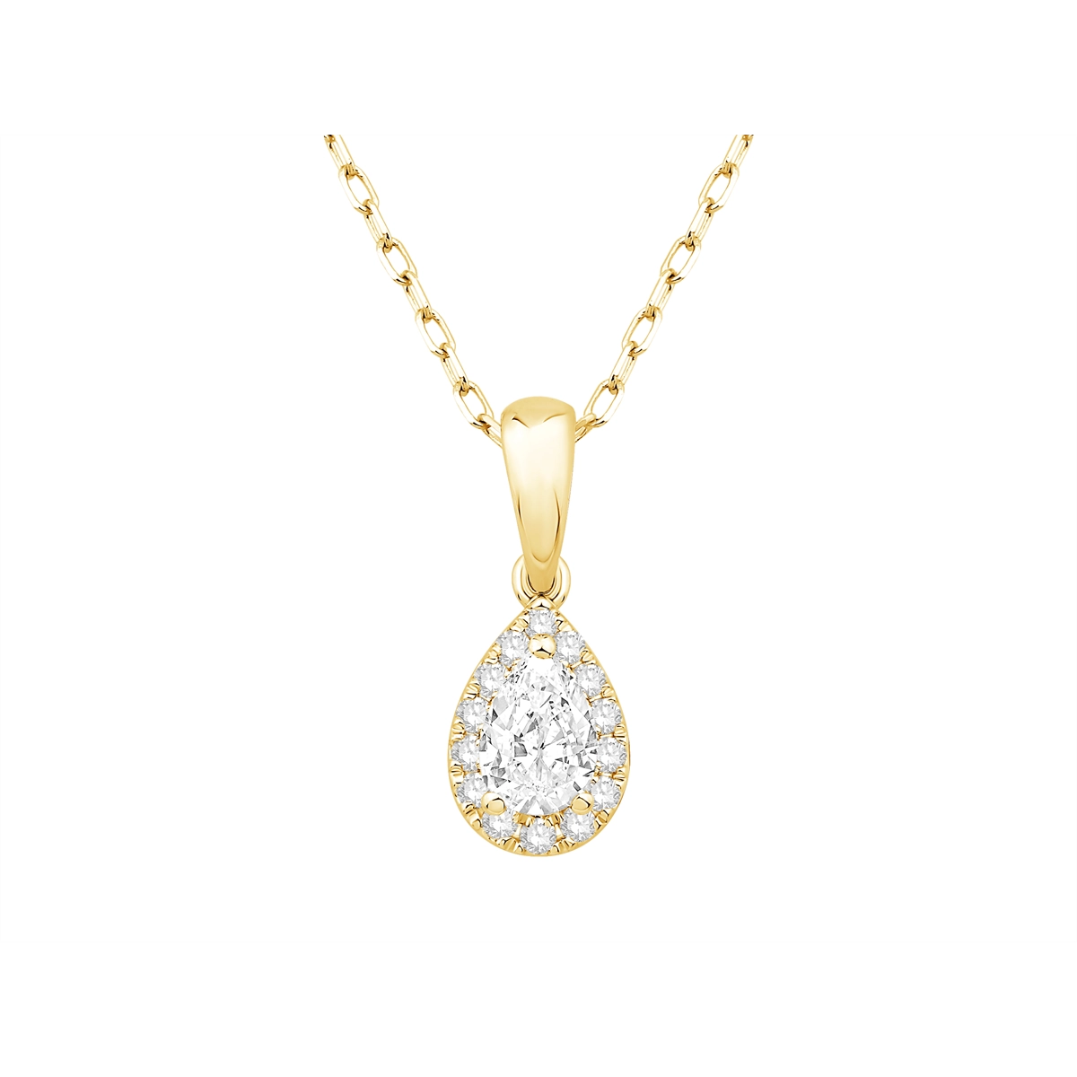 Necklaces Necklaces in Yellow Gold containing Diamond 460730