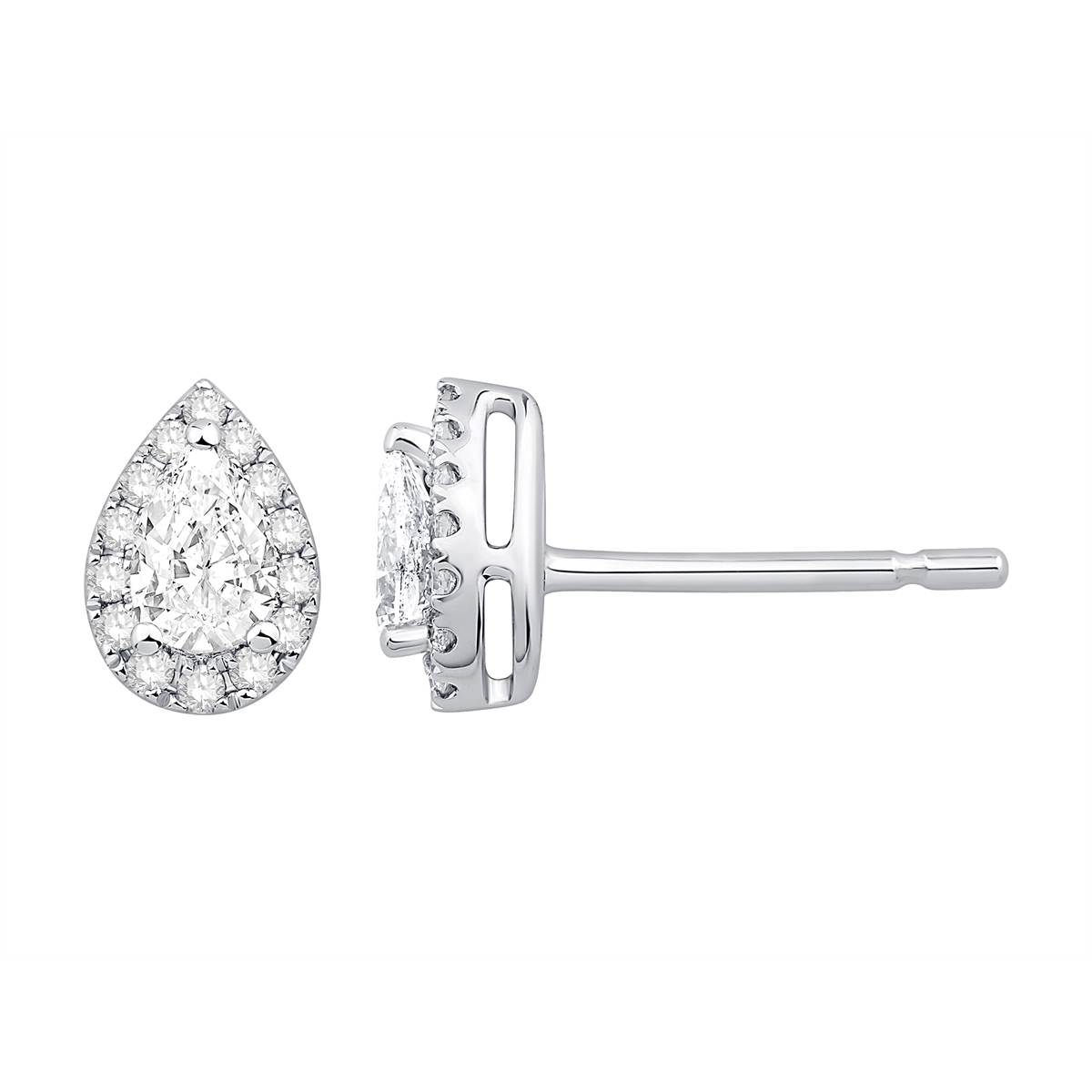 Earrings Earrings in White Gold containing Diamond 460733