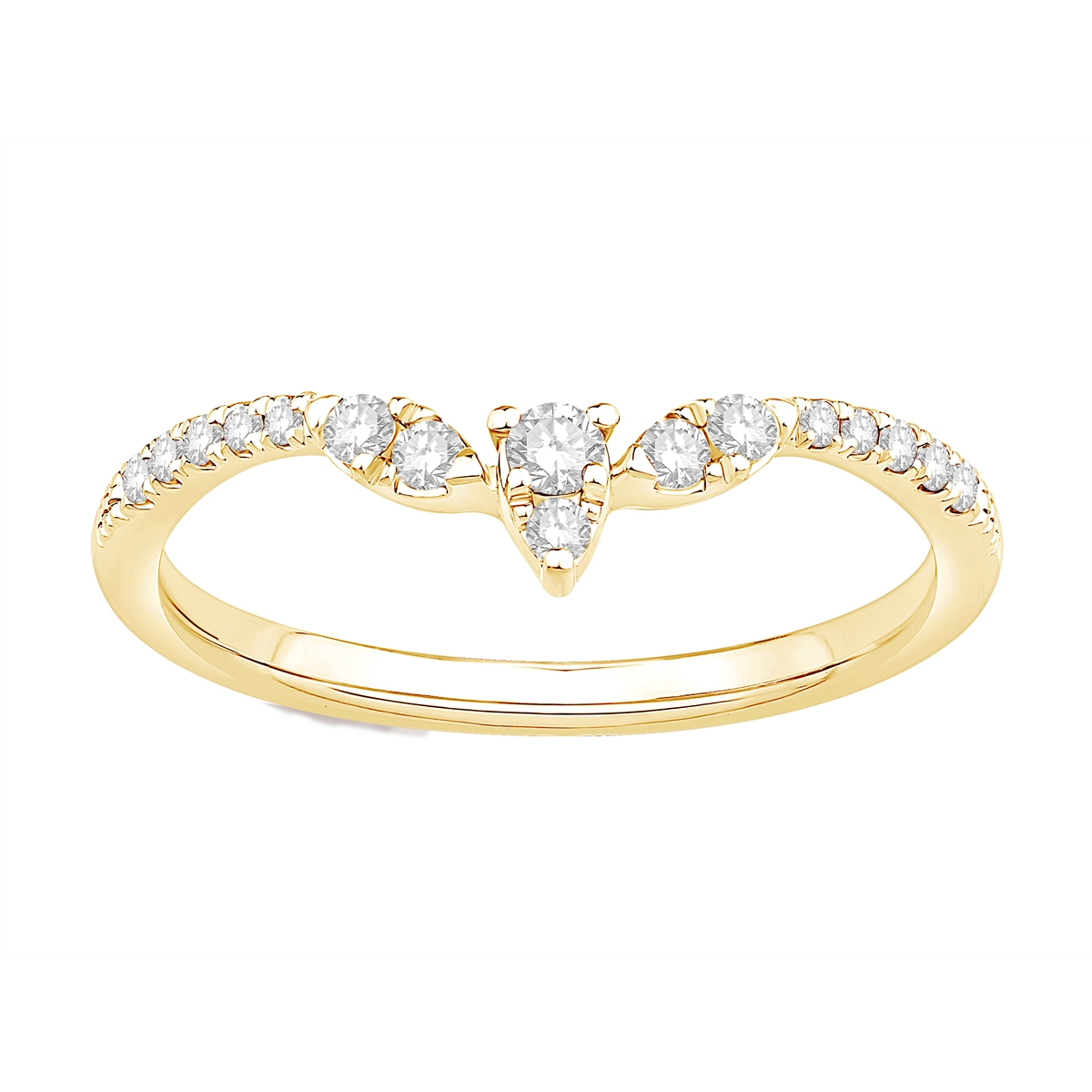 Wedding Bands Wedding Rings in Yellow Gold containing Diamond 460746