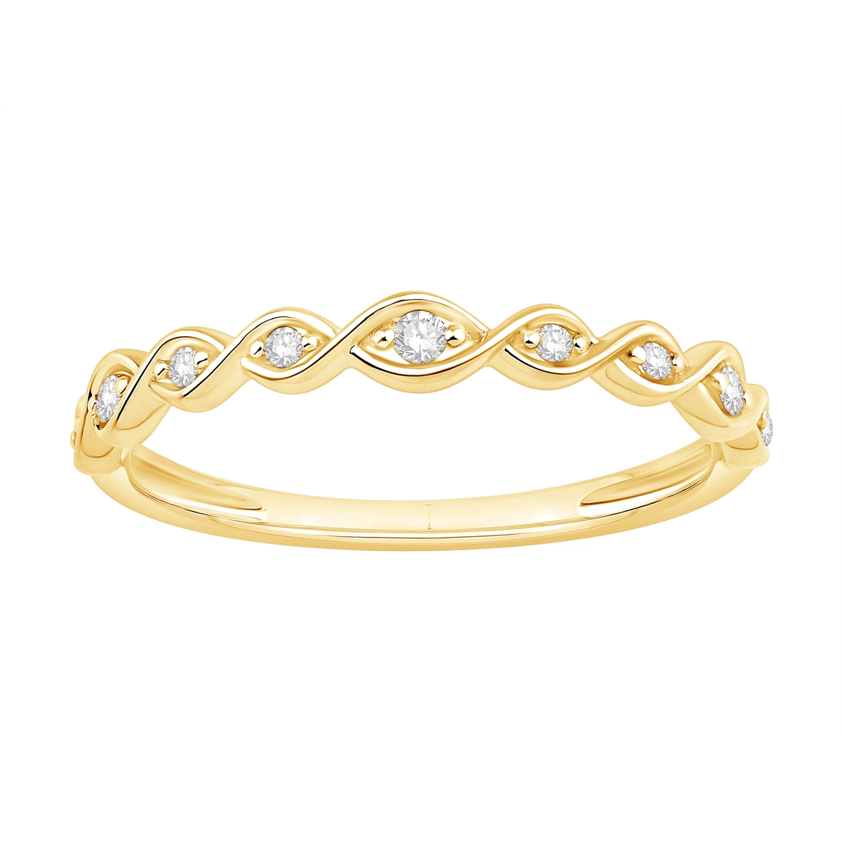 Wedding Bands Wedding Rings in Yellow Gold containing Diamond 460749