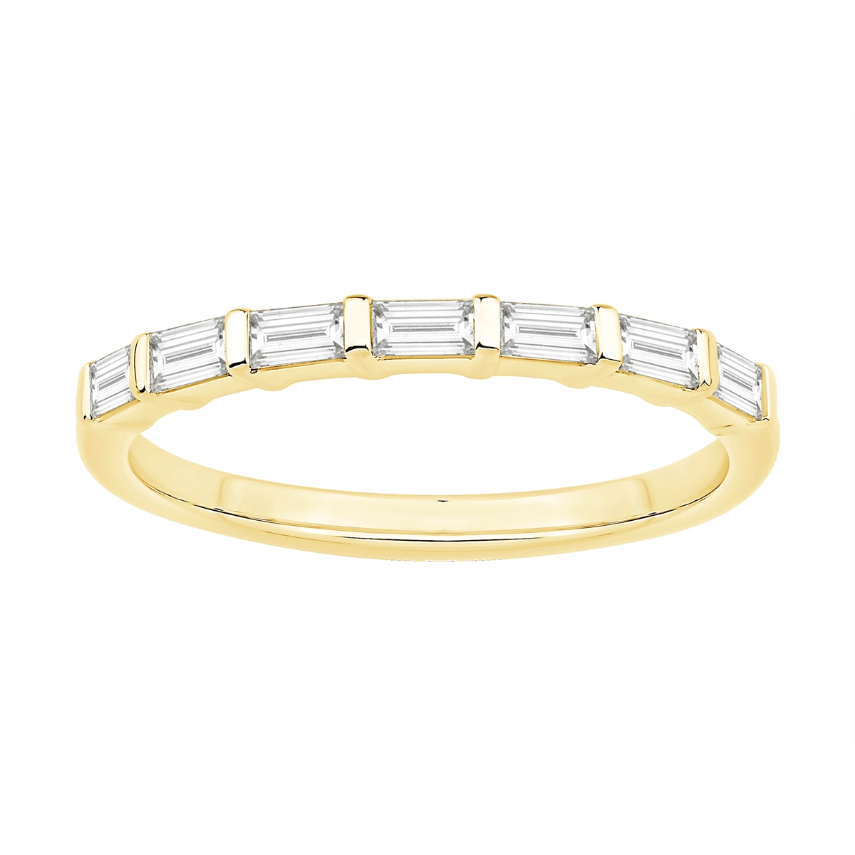 Wedding Bands Wedding Rings in Yellow Gold containing Diamond 460750