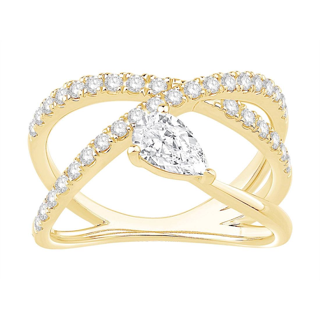Rings Rings in Yellow Gold containing Diamond 460752