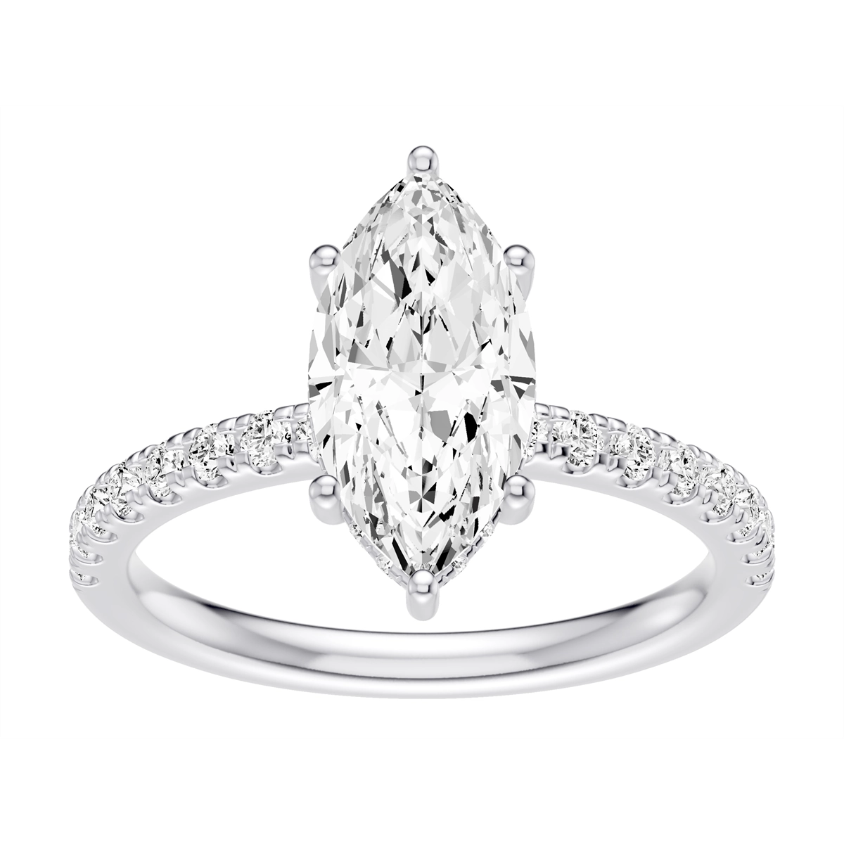 Engagement Collections Engagement Rings in White Gold containing Diamond 460759