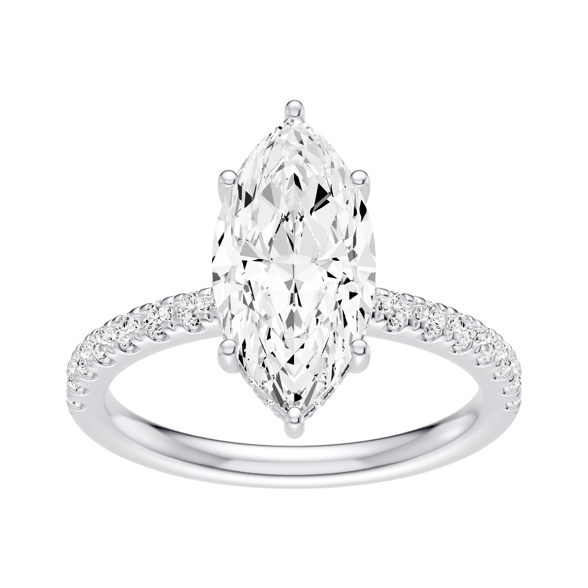 Engagement Collections Engagement Rings in White Gold containing Diamond 460761