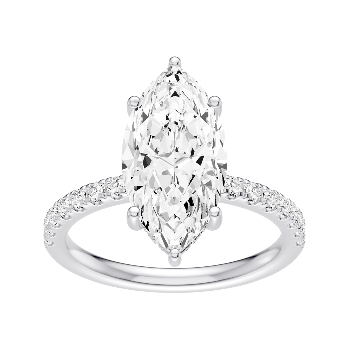Engagement Collections Engagement Rings in White Gold containing Diamond 460763