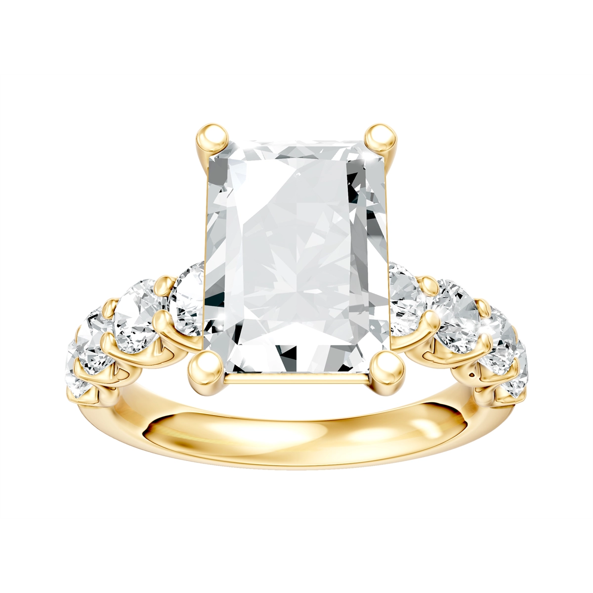 Engagement Collections Engagement Rings in Yellow Gold containing Diamond 460767