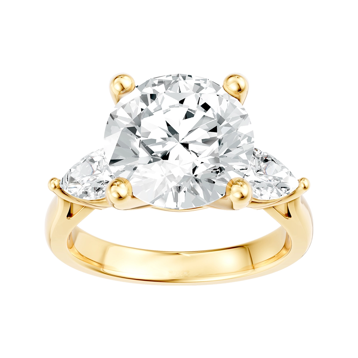 Engagement Collections Engagement Rings in Yellow Gold containing Diamond 460768