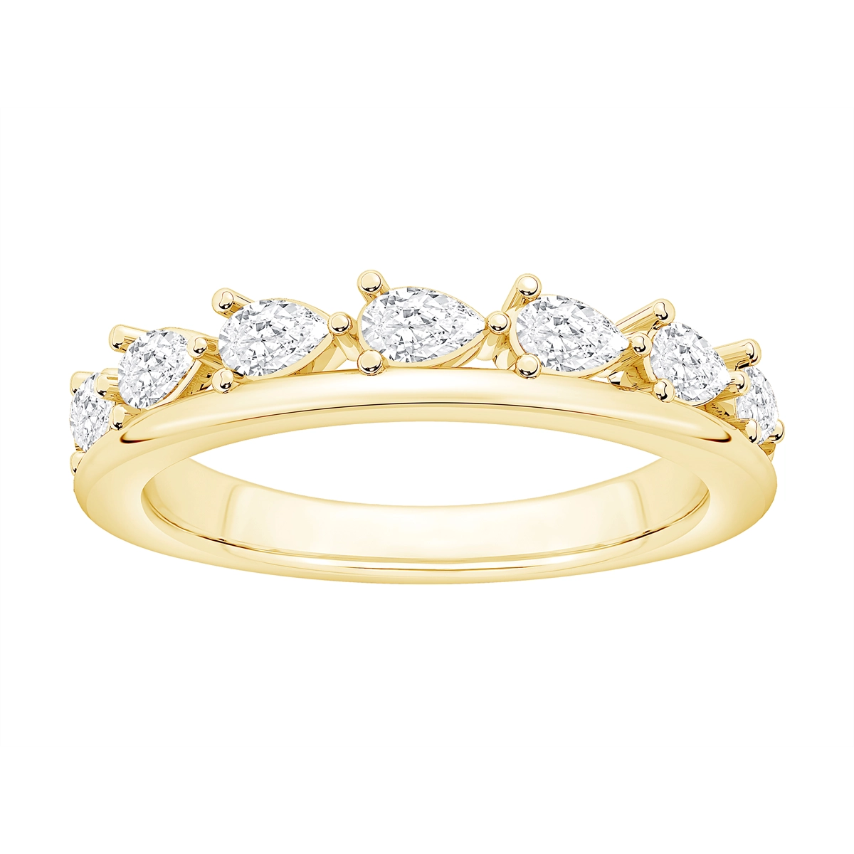 Wedding Bands Wedding Rings in Yellow Gold containing Diamond 460771