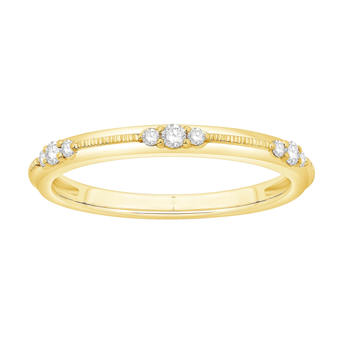 Wedding Bands Wedding Rings in Yellow Gold containing Diamond 460773