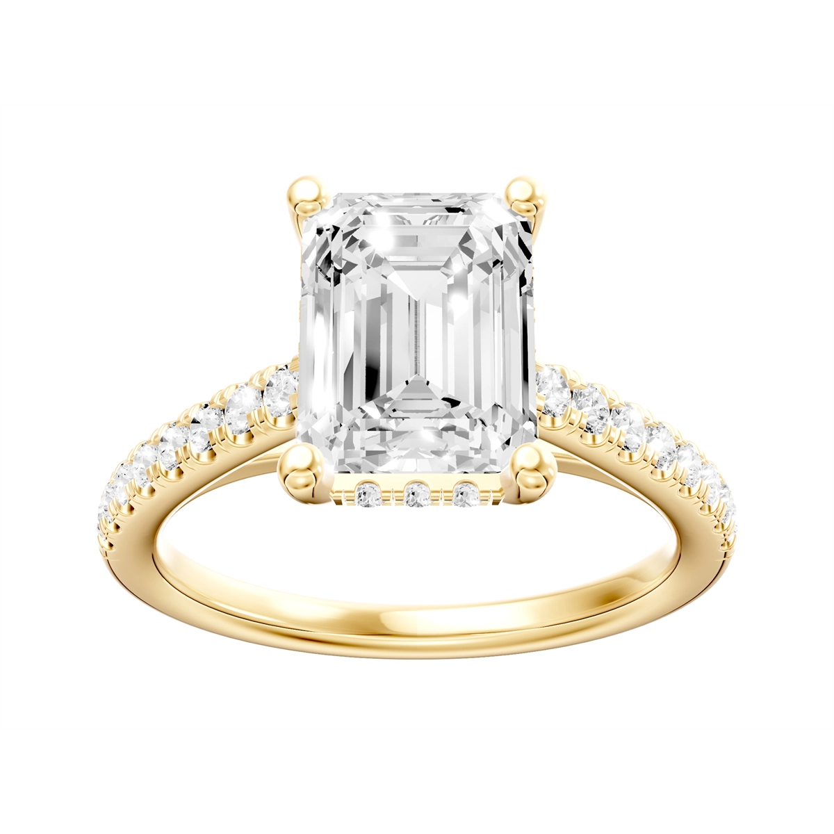 Engagement Collections Engagement Rings in Yellow Gold containing Diamond 460784