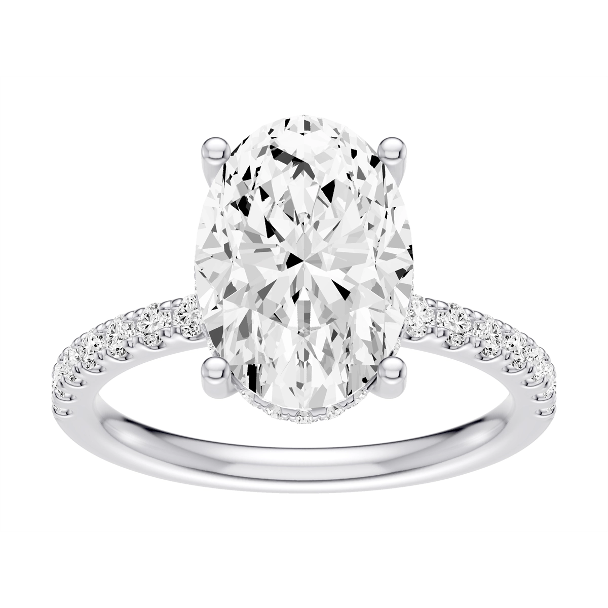 Engagement Collections Engagement Rings in White Gold containing Diamond 460792
