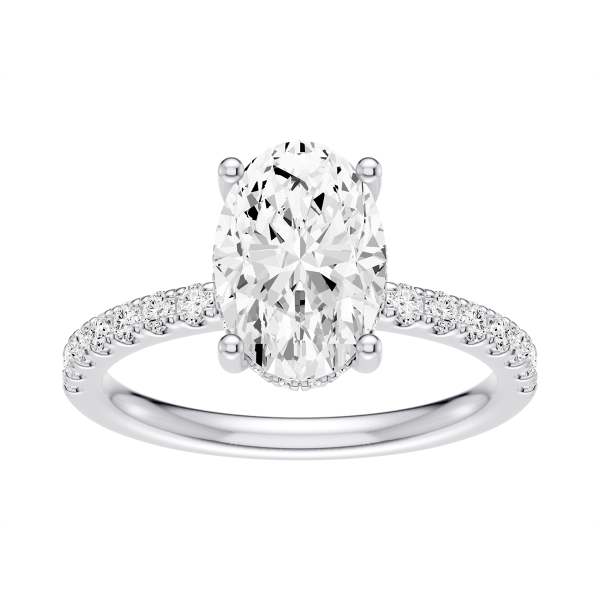 Engagement Collections Engagement Rings in White Gold containing Diamond 460800