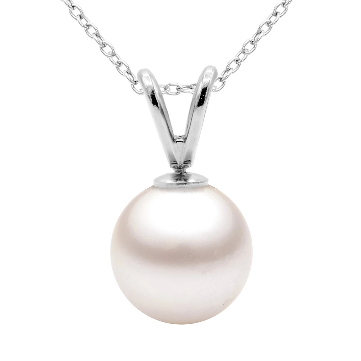 Necklaces Necklaces in White Gold containing Pearl 460810