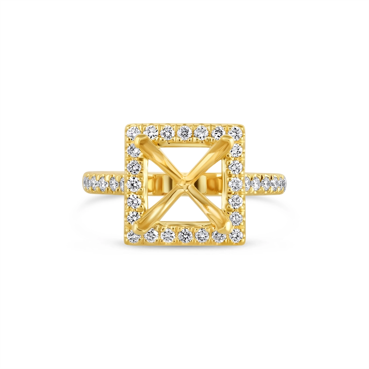 Engagement Collections Engagement Rings in Yellow Gold containing Diamond 460839