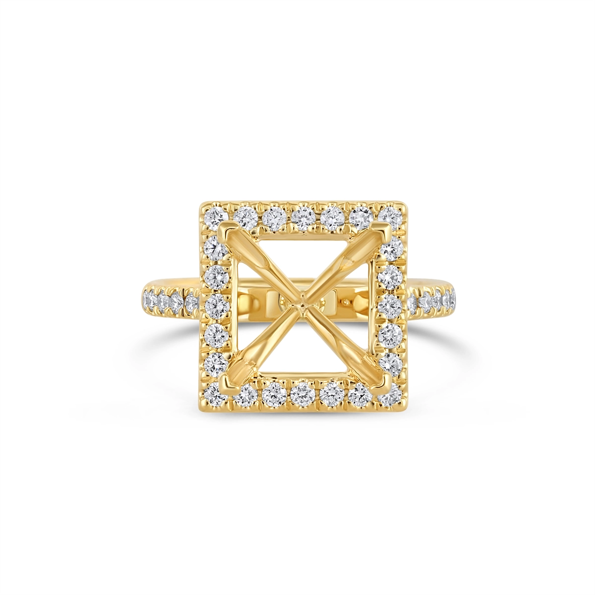 Engagement Collections Engagement Rings in Yellow Gold containing Diamond 460841