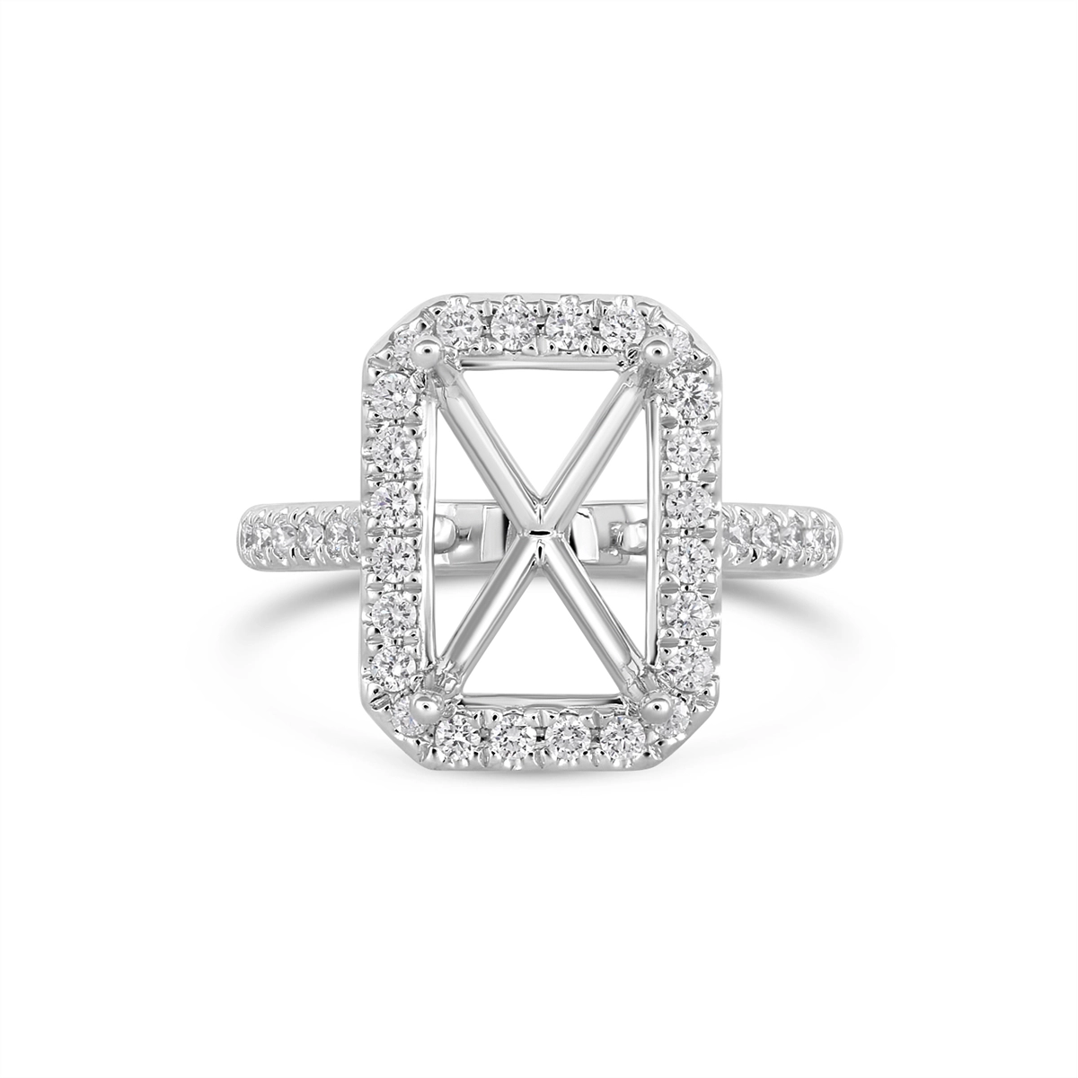 Engagement Collections Engagement Rings in White Gold containing Diamond 460845