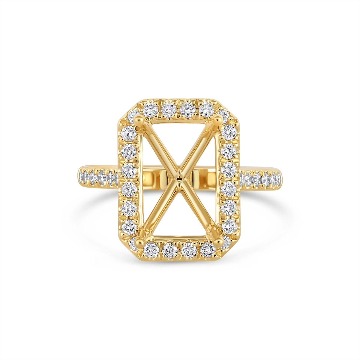 Engagement Collections Engagement Rings in Yellow Gold containing Diamond 460846