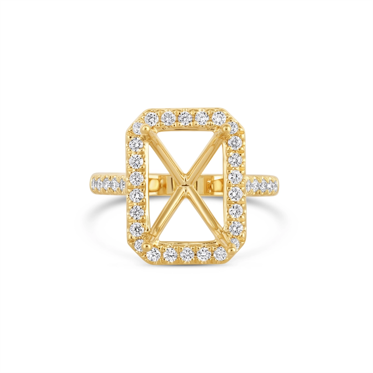 Engagement Collections Engagement Rings in Yellow Gold containing Diamond 460847