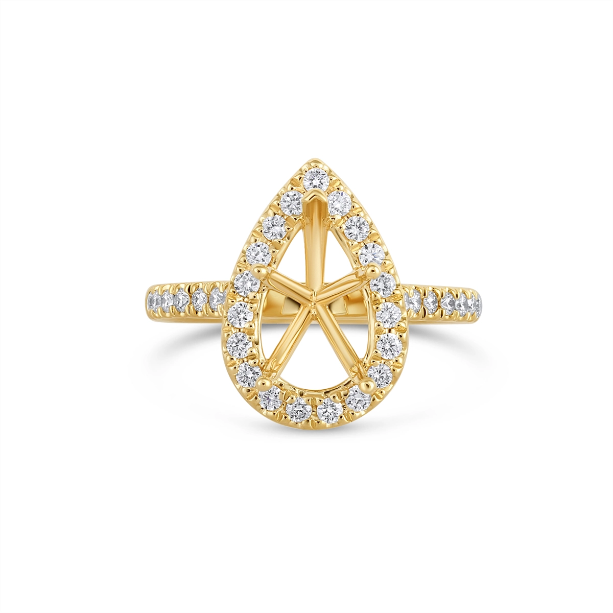 Engagement Collections Engagement Rings in Yellow Gold containing Diamond 460853
