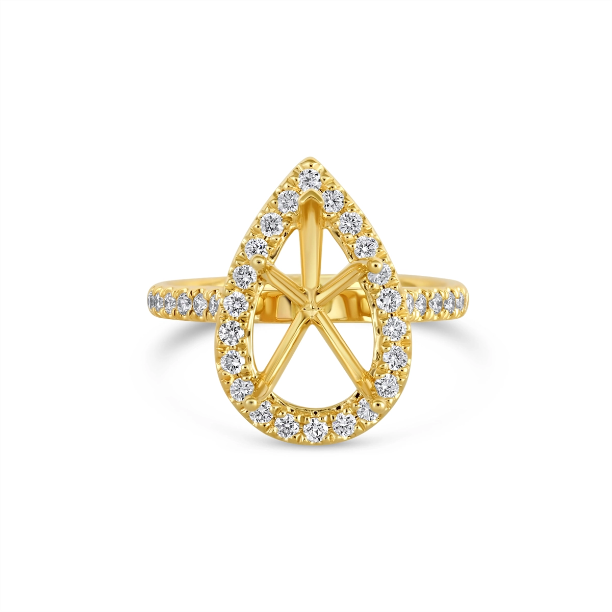 Engagement Collections Engagement Rings in Yellow Gold containing Diamond 460854