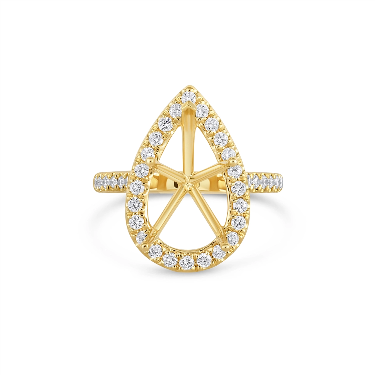 Engagement Collections Engagement Rings in Yellow Gold containing Diamond 460855