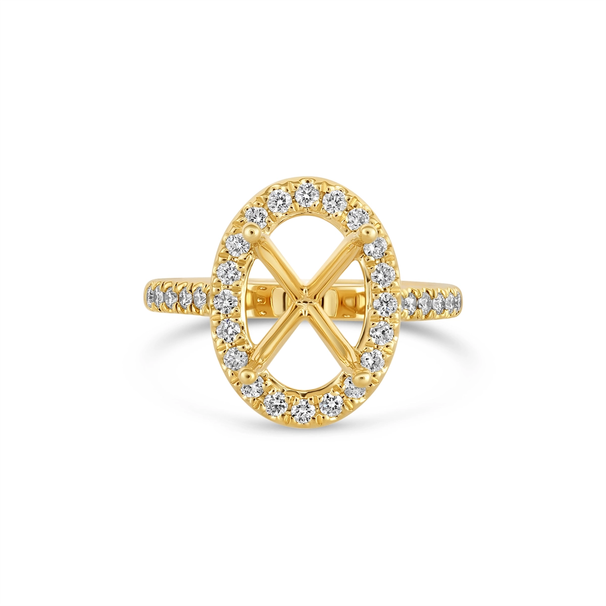 Engagement Collections Engagement Rings in Yellow Gold containing Diamond 460856