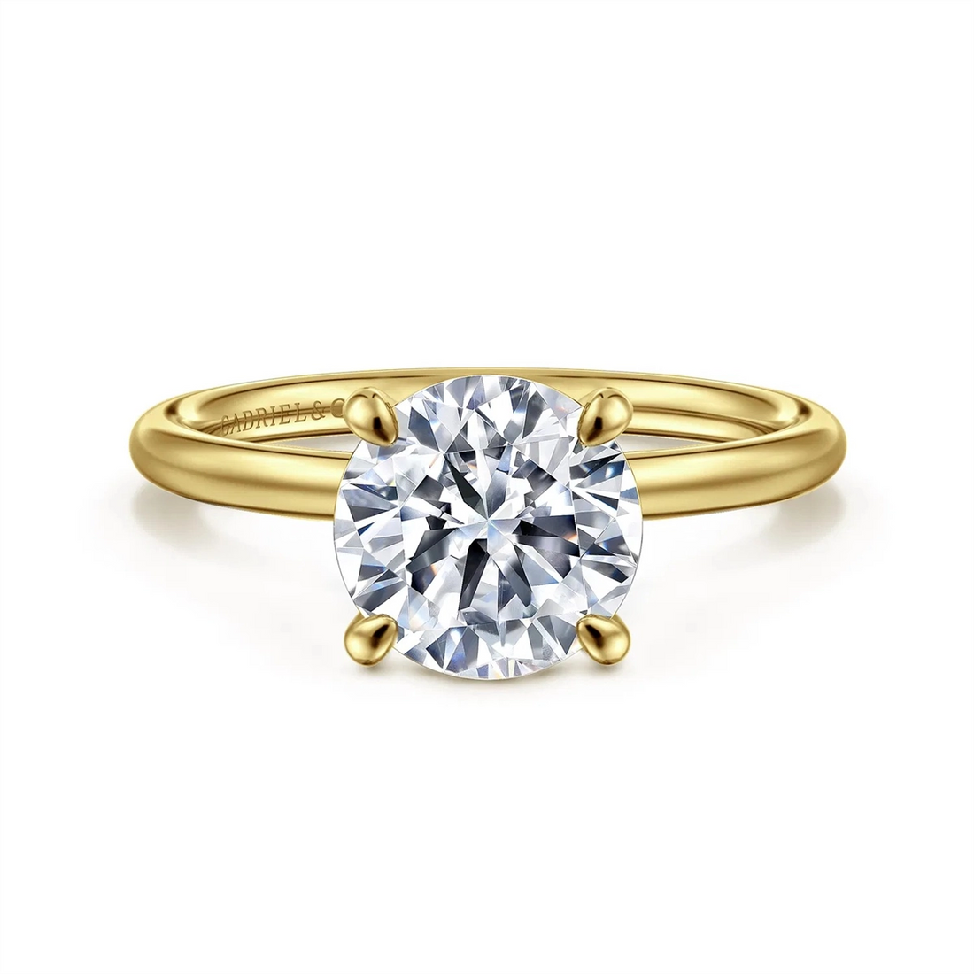 Gabriel & Co Engagement Rings in Yellow Gold ER16569R8Y4JJJ