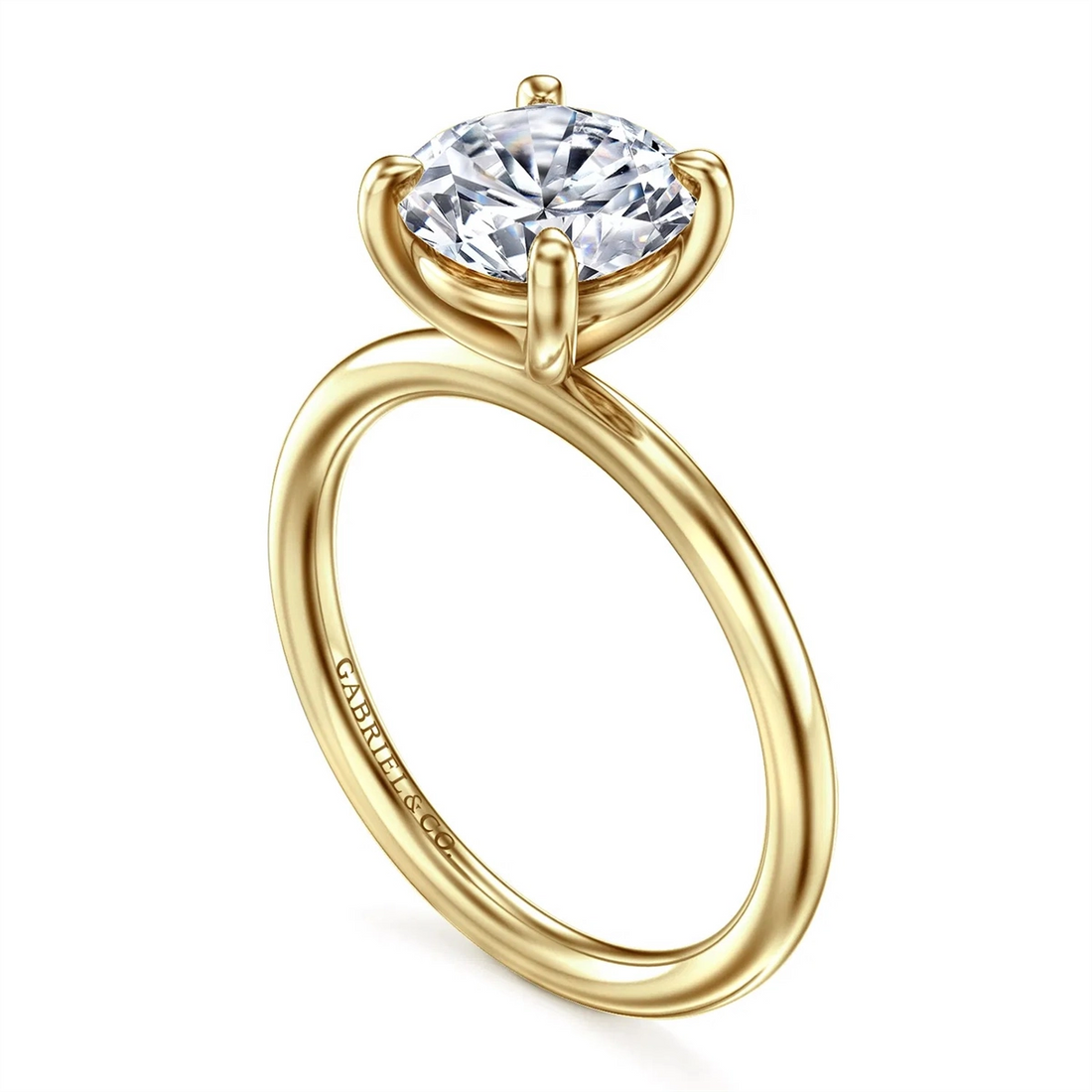 Gabriel & Co Engagement Rings in Yellow Gold ER16569R8Y4JJJ